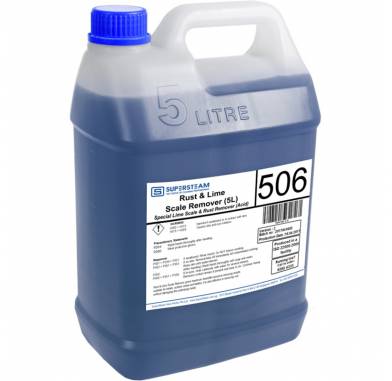 SUPERSTEAM 506 Rust and Lime Scale Remover 5L